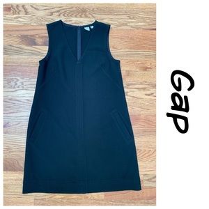 GAP black shift dress size XS